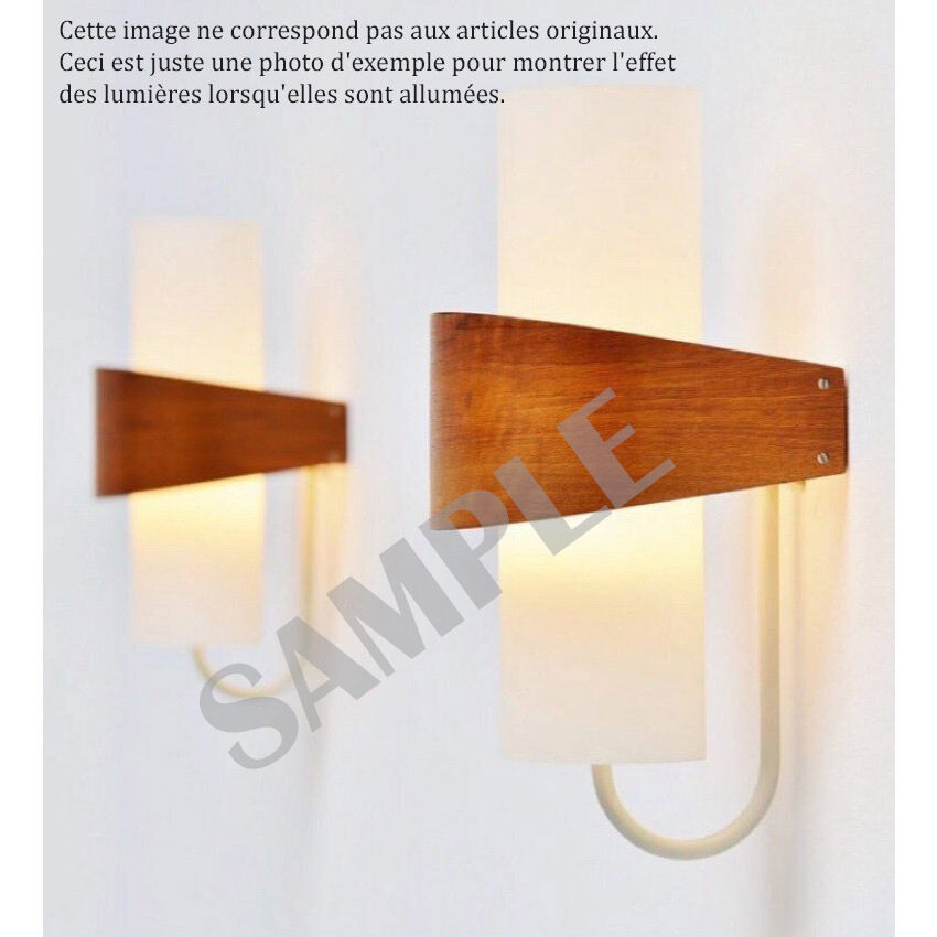 Pair of NX40 design wall lamps by Louis Kalff for Philips - Holland, 1960