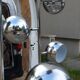 Paire de lampadaires space âge