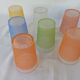 Vintage orangeade glasses