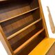 Bibliothèque / vitrine en bois vintage