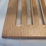 Habitat 1980s 90s bent plywood magazine rack