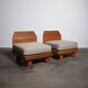 Lounge Chairs from Maison Seltz, France, 1970s, Set of 2