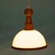 Bohemian 70s mushroom pendant lamp
