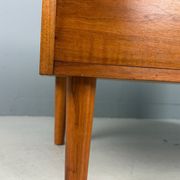 Danish teak low chest with four drawers, 1960s
