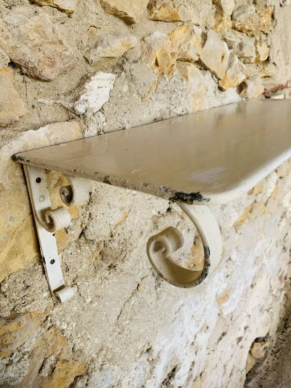 Paire d’étagères murales de jardin vintage, circa 40’s/50’s