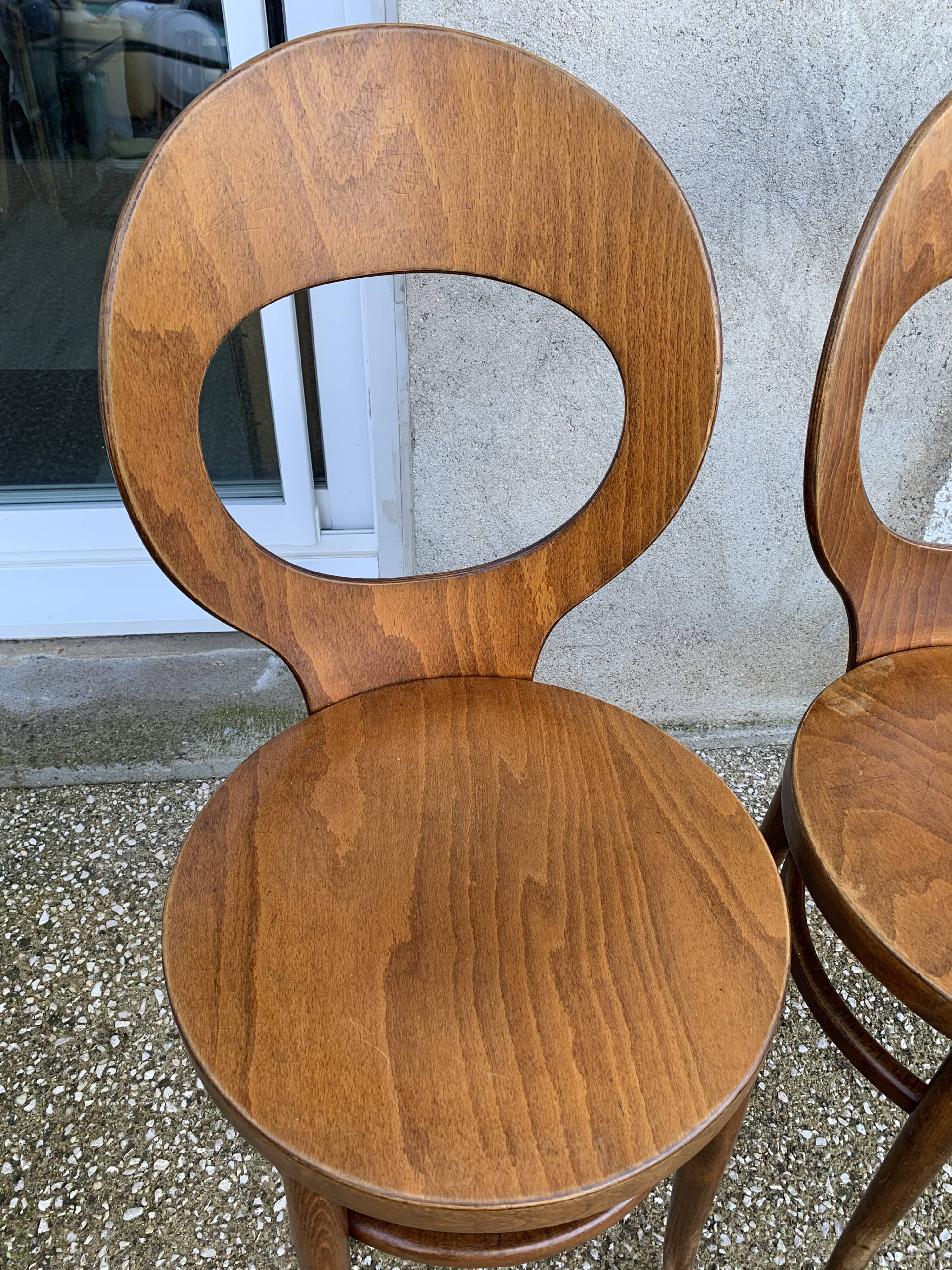 Pair of Baumann chairs