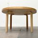 Table basse moderne en linoléum jaune du milieu du siècle par Alva Aalto pour Artek, Finlande, années 1960