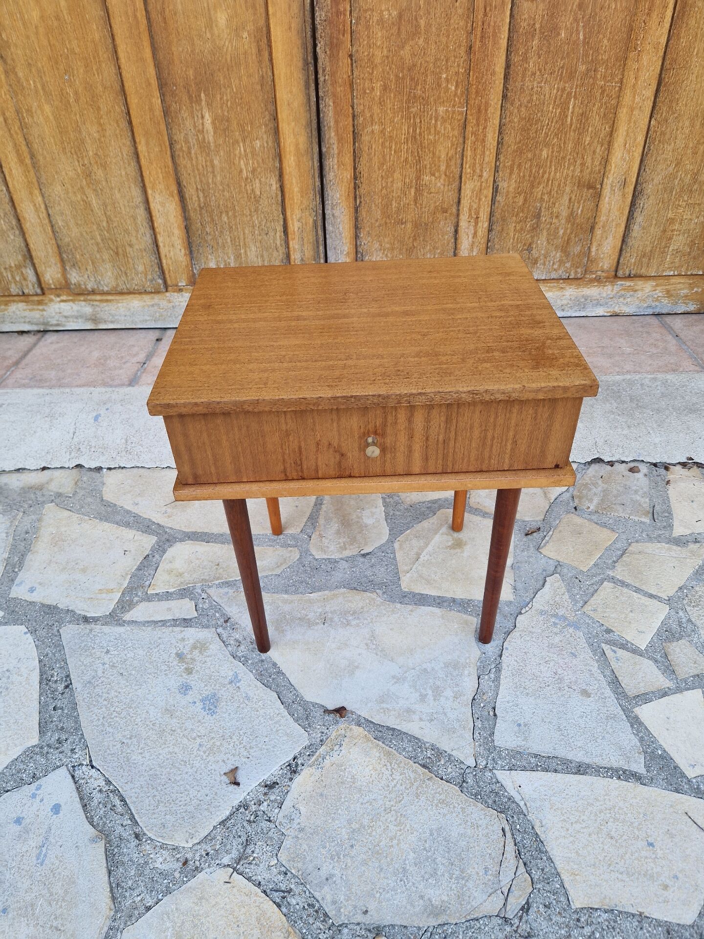 Table de chevet scandinave vintage