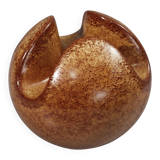 Roberto Rigon & Bertoncello Ceramiche trilobed sphere vase Italy 1970