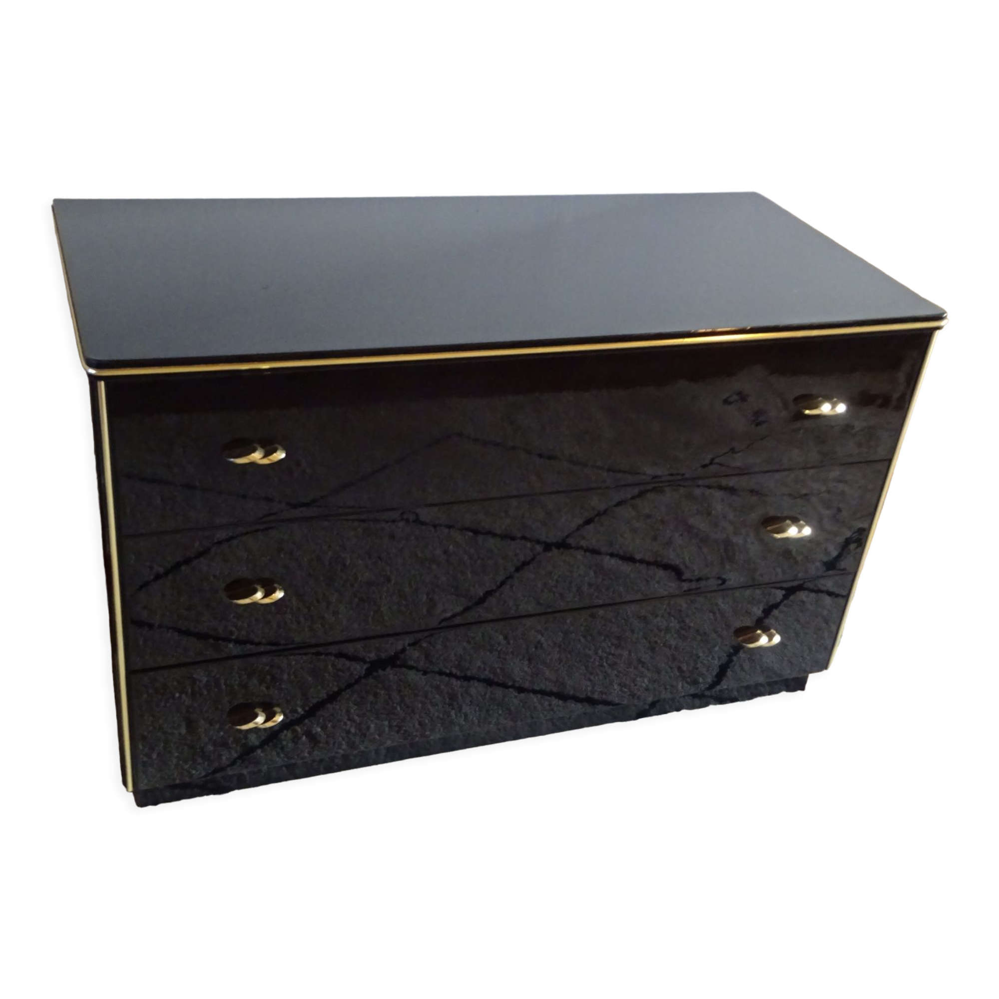 Commode vintage 3 tiroirs