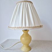 Vintage table lamp with alabaster base '1970s -