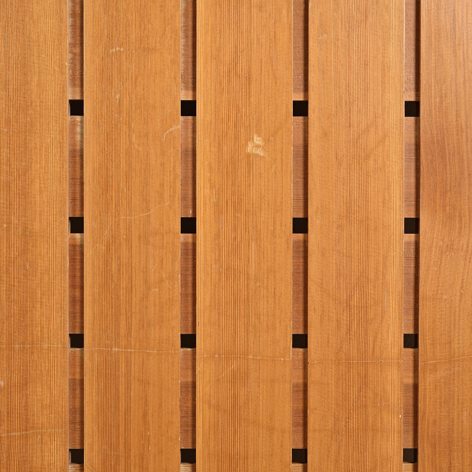 Sliding panel, Charlotte Perriand for the Hôtel La Cascade, Les Arcs 1600