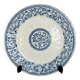 Antique dinner plates - Gien circa 1890 - Rouen blue garland pattern