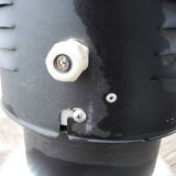 4 old metal workshop pendant lights