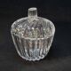 Covered box in villeroy and boch crystal shell shape vintage