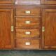 Bibliothèque Vintage Triples Spots Lumineux Armoire de Campagne Militaire Multiyork