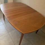 Scandinavian extendable teak dining table by alf aarseth