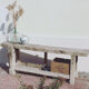 Old carpenter workbench