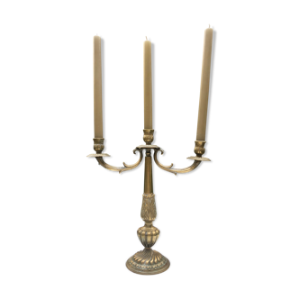Chandelier 3 brass fires