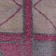 Vintage Turkish rug from Oushak, hand-woven 89x276 cm