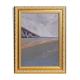 Acrylic painting landscape of Honfleur