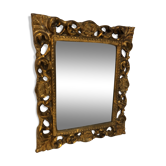 Golden rockery mirror, 1970 - 33x28cm