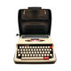 Brown brownsviga brother typewriter revised new ribbon
