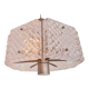 Chandelier du milieu du siècle dans le style de Kalmar, Autriche, années 1960.