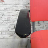 4 vintage dining table chairs with armrests