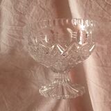 Crystal cut with matching cups