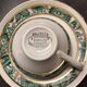 Set of Six Vintage Pillivuyt Coffee Cups and Saucers