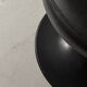 Tabourets tulipe noir , design 1970