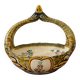 Corbeille en faïence Henriot