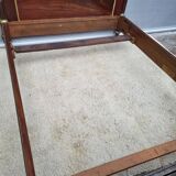 Napoleon bed in mahogany and gilded brass, Empire style