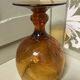 Bubble glass vase