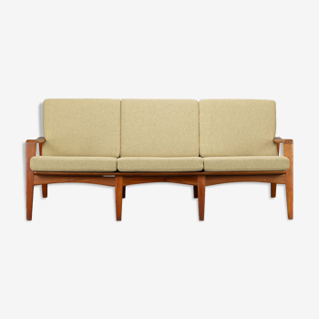 Sand color Sofa Model No. 35 by Arne Wahl Iversen made by Komfort, 1960s