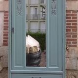 Armoire parisienne vert jade art déco