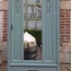Green parisian wardrobe jade art deco