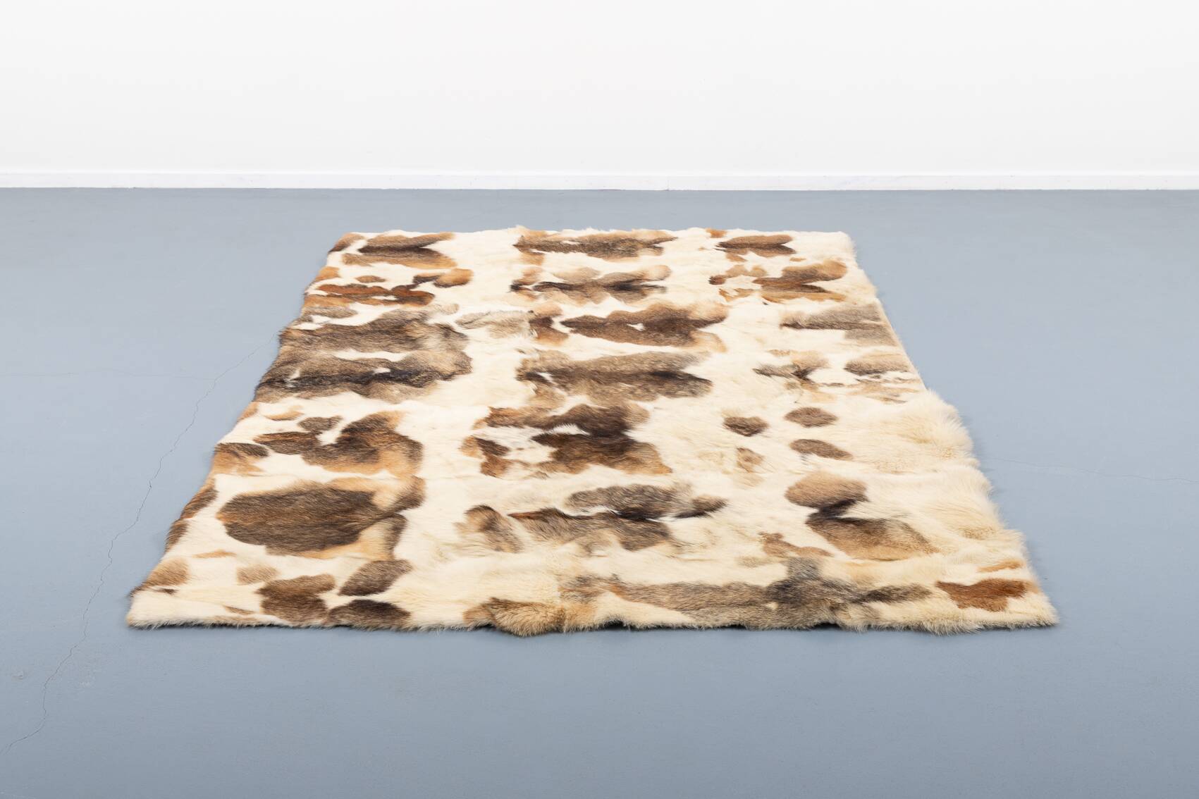 Italian design fur blanket/rug from Pietro Bruno