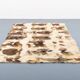 Italian design fur blanket/rug from Pietro Bruno
