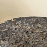 stool / African handcrafted side table in raw wood