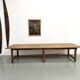XXL farmhouse table in solid oak 350 cm - Reconstruction Style - 1950s