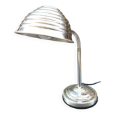 White iron table lamp