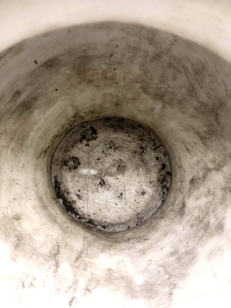 Vase with Imari decoration, signed H. Gibot - 1943