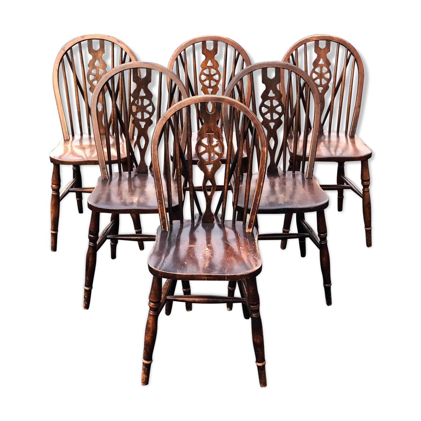 Windsor-style chairs
