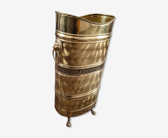 Umbrella holder or lion's head cane holder