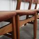 Set of six beech chairs, Danish design, 70s, made in Denmark