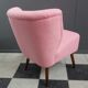 Pink Cocktail chair 1960s