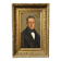Portrait homme aux yeux bleus XIXe