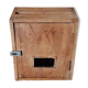 Old teak letter box